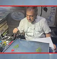Kayseri'de fizik öğretmeni 20 yıldır bu sanatın peşinde! 'Bizi başka bir aleme götürüyor'