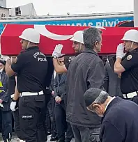 Kayseri'de görevli polis memuru için son görev...