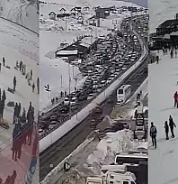 Kayseri'de güzel havayı fırsat bilen Erciyes'e akın etti!