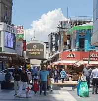 Kayseri'de hem fiyatlardan yakındılar, hem de ne var ne yok topladılar!