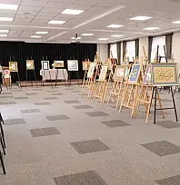 Kayseri'de ilim ve sanat bir arada – Ebru Sergisi büyük ilgi gördü