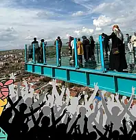Kayseri'de kadınlar 280 metre yükseklikte eğlenceye doyacak!