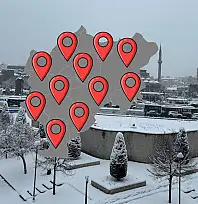 Kayseri'de kar kalınlığı haritası değişiyor: İşte son veriler!