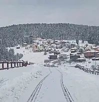 Kayseri'de kar rekoru! O ilçe ikinci sıraya yerleşti