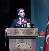 Kayseri'de konuştu! Türkiye için en büyük tehlikeyi tek tek sıraladı