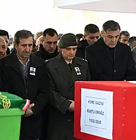 Kayseri'de Kore Gazisi Ersöz son yolculuğuna uğurlandı!