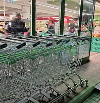 Kayseri'de marketlerde 250 TL eve gelirse 300 TL