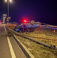 Kayseri'de otomobil takla attı: Araç hurdaya döndü - 2 yaralı!
