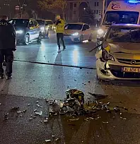 Kayseri'de trafik kazası: 1 ağır yaralı