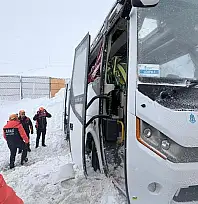Kayseri'de trafik kazası: 22 yaralı