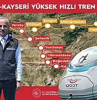 Kayseri'de yüksek hızlı tren sürprizi! Bakan Uraloğlu beklenen gelişmeyi açıkladı