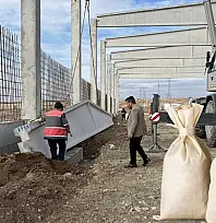 Kayseri'deki fabrika kuruluyor: Başkandan yerinde inceleme!