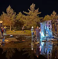 Kayseri'deki yolcu otobüsü kazasında 4'ü ağır, 39 yaralı!