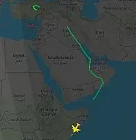Kayseri'den havalanan C-17 uçağı, Somali'ye indi!