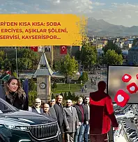 Kayseri'den Kısa Kısa: Soba Dumanı, Erciyes, Aşıklar Şöleni, TOGG Servisi, Kayserispor…