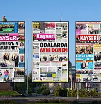 Kayseri gazetelerinin 5 Ekim manşeti ''oda seçimleri'' oldu!