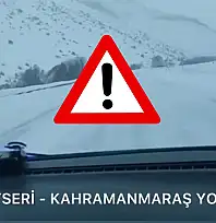 Kayseri karla mücadele ediyor: 2 karayolu trafiğe kapatıldı!