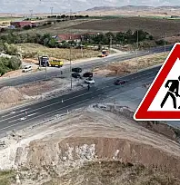 Kayseri kırsalında yol çalışması: Bir hafta trafiğe kapalı olacak!