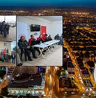 Kayseri'nin 16 ilçesinde eş zamanlı gerçekleşen buluşma: Kara kış dinlemedi!