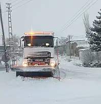 Kayseri'nin 4 ilçesinde karla mücadele seferberliği başlıyor!