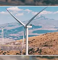Kayseri'nin rüzgârı ulaşıma enerji oluyor!