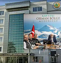 Kayseri Orman Bölge Müdürlüğü'nde Yeşil Vatan'ın geleceği masaya yatırıldı!