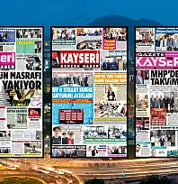 Kayseri yerel gazeteleri 13 Temmuz sabahına hangi manşetlerle çıktı?