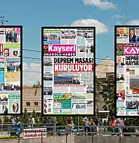 Kayseri yerel gazeteleri kent gündemini belirledi: Deprem Çalıştayı ve zehirlenme...
