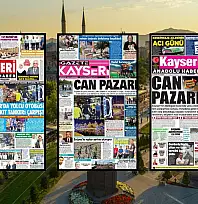 Kayseri yerel gazetelerinde manşet tek: ''Can Pazarı''