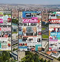 Kayseri yerel gazetelerinden 23 Temmuz sabahına çarpıcı manşetler!