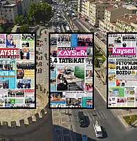 Kayseri yerel gazetelerinden çarpıcı manşetler! (8 Ekim 2026)