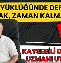 Kayserili deprem uzmanı uyardı: '7 Büyüklüğünde deprem olacak, zaman kalmadı!'