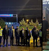 Kayserili kaymakamın yılbaşı mesaisi!