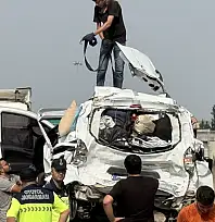 Trafik kazasında bir aile yok oldu: Tedavi gören baba hayatını kaybetti...