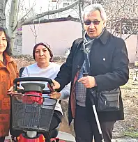 KİGDER'den şiddet mağduru kadına anlamlı destek!