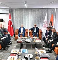 Kuzey Çevre Yolu Şantiyesi'nde önemli buluşma!