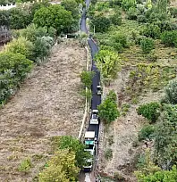 Melikgazi'de kış öncesi yol seferberliği: Çalışmalar hız kazandı!