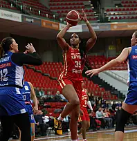 Melikgazi Kayseri evinde fırtına gibi: Çanakkale'ye 19 sayı fark