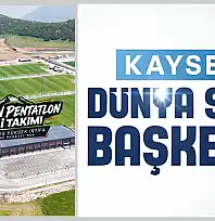 Modern Pentatlon Milli Takımı'nın yeni kamp adresi Erciyes oldu!