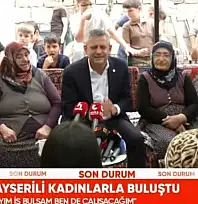 Özgür Özel'den olay gaf: İnşallah Kayseri'ye CHP'li belediye getireceğiz!