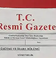 Resmi Gazete yayımlandı: 29 Temmuz 2026 tarihli Resmi Gazete kararları!