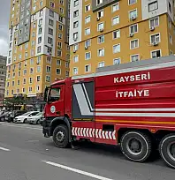Sahabiye'deki iş yerinde çıkan baca yangını korkuttu!