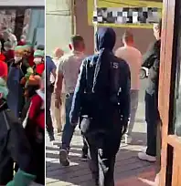 Şahin Sucukları'nda operasyon anı görüntüleri!