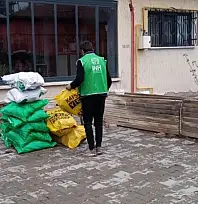 Soğuk bastırdı, yardım seferberliği başladı: Kayseri'de yüzlerce haneye destek