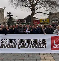 SP İl Başkanı Erdal Altun: Bugün düdük çalıyoruz, çünkü enkaz altında kalmak istemiyoruz