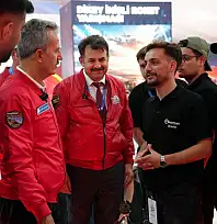 TEKNOFEST'te ERÜ heyecanı: Görgün'den standa ziyaret!