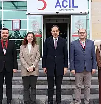 Tomarza'da dikkat çeken ziyaret: Sağlıkta yeni adımlar mı geliyor?