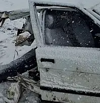 Tomarza yolunda korku dolu anlar! İki kişi yaralandı