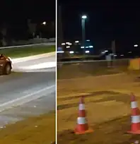 Uçtu uçtu araba uçtu: Kayseri'de bu tümseğe dikkat!