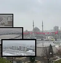 Yoğun kar yağışı başladı – Kayseri'de okullar tatil olacak mı?